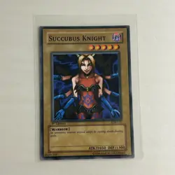 Yu-Gi-Oh! "Succubus Knight" LOB-117 - 1st Edition - NM - Image 2