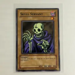 Yu-Gi-Oh! "Skull Servant" LOB-004 - 1st Edition - NM - Image 1