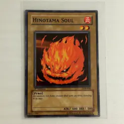 Yu-Gi-Oh! "Hinotama Soul" LOB-026 - 1st Edition - NM - Image 1
