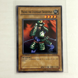 Yu-Gi-Oh! "Masaki The Legendary Swordsman" LOB-038 - 1st Edition - NM - Image 1