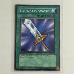 Yu-Gi-Oh! "Legendary Sword" LOB-040 - 1st Edition - NM - Image 1