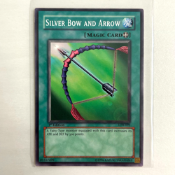 Yu-Gi-Oh! "Silver Bow And Arrow" LOB-091 - 1st Edition - NM - Image 1