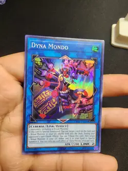 Yugioh!-Dyna Mondo - Super Rare OP25-EN008 - Unlimited-(VLP/NM) - Image 3