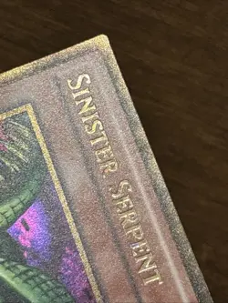 Sinister Serpent PGL2-EN027 Premium Gold: Return of the Bling 1st Gold Rare LP - Image 2