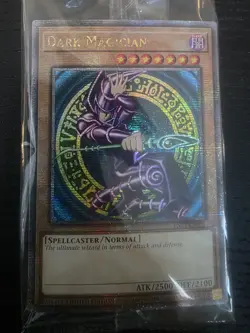 Yu-Gi-Oh! TCG Dark Magician Quarter Century Secret Rare (QCR) TN-EN001 sealed - Image 1
