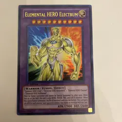 Elemental Hero Electrum - LCGX-EN052 - Ultra Rare - NM - Yugioh - 1st Edition - Image 1