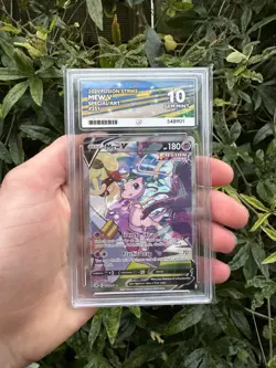 ACE 10 Mew V 251/264 Fusion Strike Alt Art Pokemon Card GEM MINT - Image 1