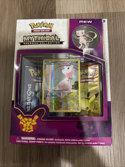 Pokemon Mew Mythical Collection 20th Anniversary Booster Box Trading Card 820650800863 - Image 1