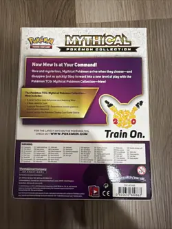 Pokemon Mew Mythical Collection 20th Anniversary Booster Box Trading Card 820650800863 - Image 2