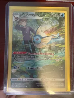 Pokemon TCG (11 Card Lot) Vaporeon Full Art, Urshifu VMax, Charizard, Lucario V - Image 2