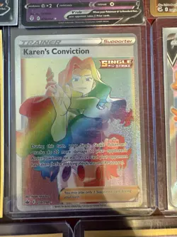 Pokemon TCG (11 Card Lot) Vaporeon Full Art, Urshifu VMax, Charizard, Lucario V - Image 5