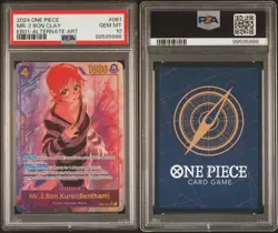 Mr. 2. Bon. Kurei (Bentham) - PSA 10 - EB01-061 - Graded Alt One Piece Card - Image 3