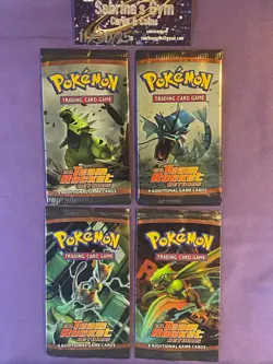Empty Ex Team Rocket Returns complete artwork set Pokemon Card Opened Pack - Image 1