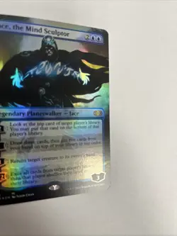 Jace The Mind Sculptor Borderless Foil Card #334 MTG LP - Image 2