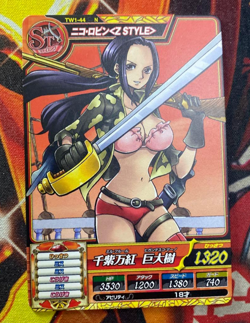 PREORDER Nico Robin Film Z Style Japanese One Piece Treasure World Carddass Card - Image 1