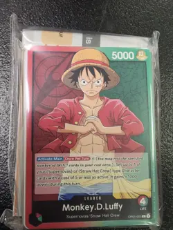 One Piece Card Game One Piece Monkey D. Luffy Demo Deck English SEALED! - Image 1