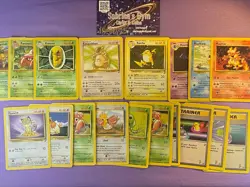 Played/Damaged Base Set 2 Pokemon Card Lot Raichu Holo Kangaskhan+ - Image 1