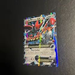 M Scizor EX 77/122 BREAKpoint Pokemon Card Ultra Rare Holo Near Mint NM - Image 3