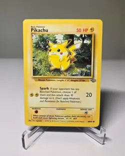 1995 96 98 POKEMON JUNGLE PIKACHU VINTAGE CARD 60/64 RED CHEEKS 50 HP Nintendo - Image 1