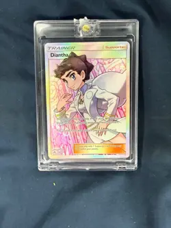 Pokemon Diantha Full Art Holo TCG Card 130/131 Sm-Forbidden Light - Image 1