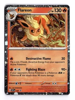 Flareon - 167 (Cosmos Holo) 167 Sv: Scarlet & Violet Promo Cards Holo - Image 1