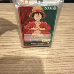 One Piece Card Game Monkey.D.Luffy OP01-003 Demo Deck English New - Image 1