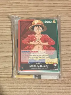 One Piece Card Game Monkey.D.Luffy OP01-003 Demo Deck English New - Image 2