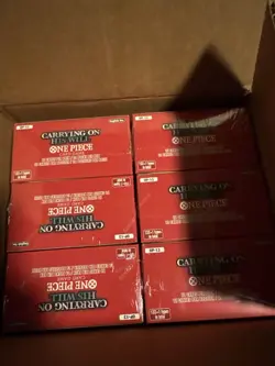 ONE PIECE CARD GAME: CARRYING ON HIS WILL BOOSTER BOX OP13 English Ships TODAY - Image 2