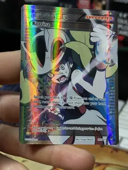 Korrina 111/111 Furious Fists 2014 Full Art Holo Rare Pokemon Card TCG - Image 4