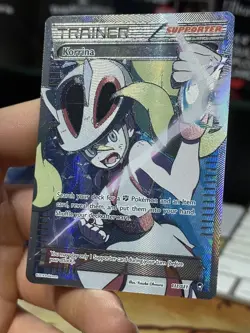 Korrina 111/111 Furious Fists 2014 Full Art Holo Rare Pokemon Card TCG - Image 5