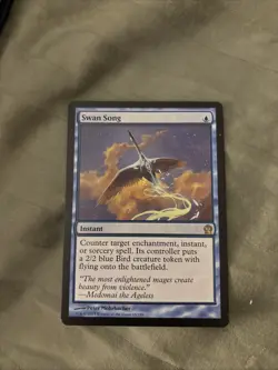 Swan Song Theros Lightly Played English Magic The Gathering MTG 2013 - Image 1