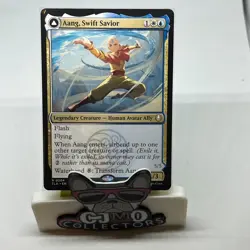 Aang, Swift Savior / Aang and La, Oceans;f Fury TLA 204 MTG RARE Regular - Image 1