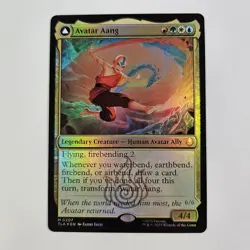 Avatar Aang - Master Of Elements 0207 Foil Avatar: The Last Airbender MTG TLA - Image 1