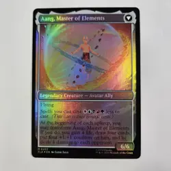 Avatar Aang - Master Of Elements 0207 Foil Avatar: The Last Airbender MTG TLA - Image 2