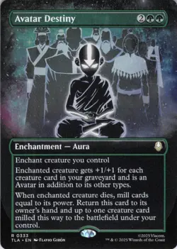 MTG Avatar Destiny (Borderless) (333) | NM | Avatar: The Last Airbender {TLA} - Image 1