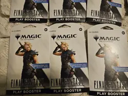 Lot Of 8 Magic the Gathering Final Fantasy Play Booster Pack New/Sealed FF MTG - Image 5