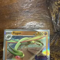 Pokemon Flygon Prerelease promo stamped Phantasmal Flames English - Image 2
