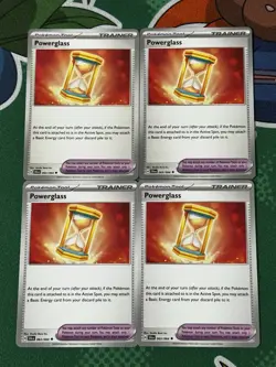 *PLAYSET* 4x Powerglass Regular 063/064 Pokemon Shrouded Fable *PACK FRESH* - Image 1
