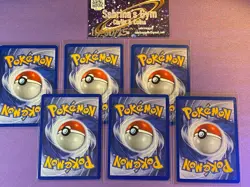 1st Edition Abra Drowzee Slowpoke + Team Rocket Pokemon Card - Image 2