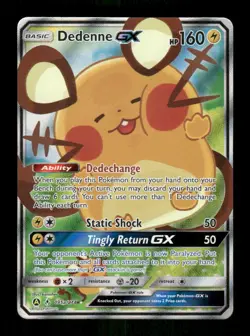 Pokemon Dedenne GX - Promo Alternate Art Promos 195a/214 NM - Image 1