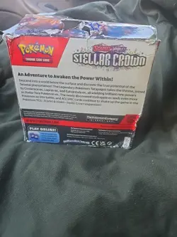 Pokemon TCG: Scarlet & Violet - Stellar Crown Booster Box 36 Packs, English - Image 3