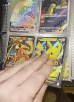 Pokemon Slabs, Pokemon Binder, And Box Full Of Naruto Pokemon Yugioh - Image 2