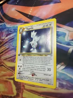 Togetic Holo Rare 1st Edition 16/111 Neo Genesis WOTC Vintage Pokemon SWIRL - Image 3