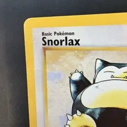 Pokemon TCG Vintage Non Holo Rare Snorlax Jungle 27/64 WotC 1999 - Image 2