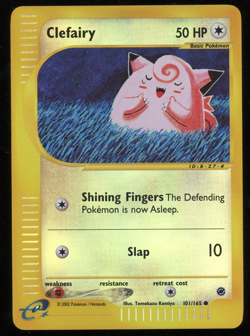 Pokemon 2002 Expedition - Clefairy - Reverse Holo - 101 - Image 1