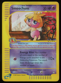 Pokemon 2003 Aquapolis - Smoochum - Reverse Holo - 61 - Image 1