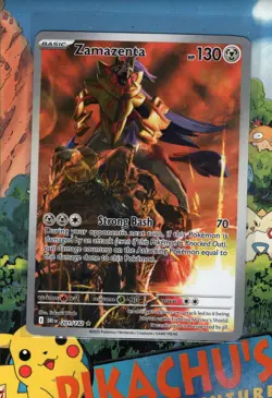 Pokemon TCG Zamazenta 201/182 Special Illustration Rare Destined Rivals NM/M - Image 1