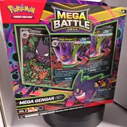 Pokemon TCG Mega Battle Deck (Mega Gengar ex) Factory Sealed Brand New SHIP FAST - Image 1