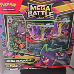 Pokemon TCG Mega Battle Deck (Mega Gengar ex) Factory Sealed Brand New SHIP FAST - Image 2