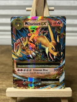 ULTRA RARE Pokemon SET MEGA M BLASTOISE CHARIZARD VENUSAUR EX Evolutions Holo LP - Image 2